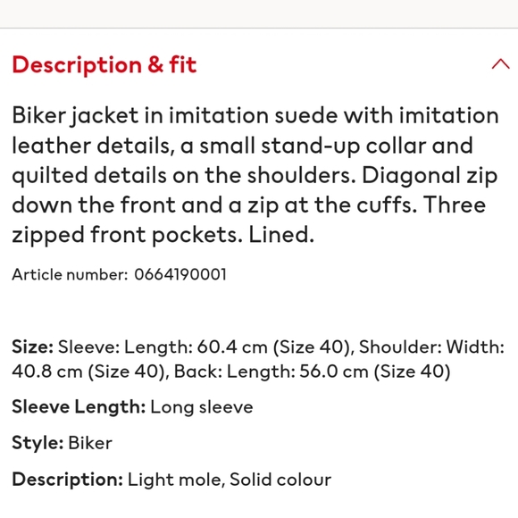 New H&M Suede Jacket - Picture 6 of 7